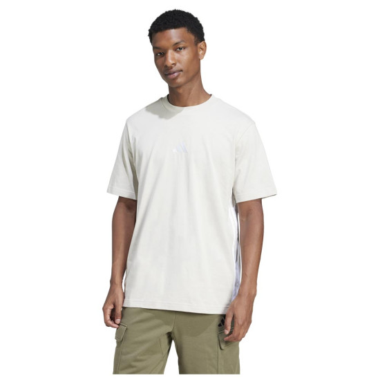 Adidas Ανδρική κοντομάνικη μπλούζα Essentials 3-S Single Jersey Tee